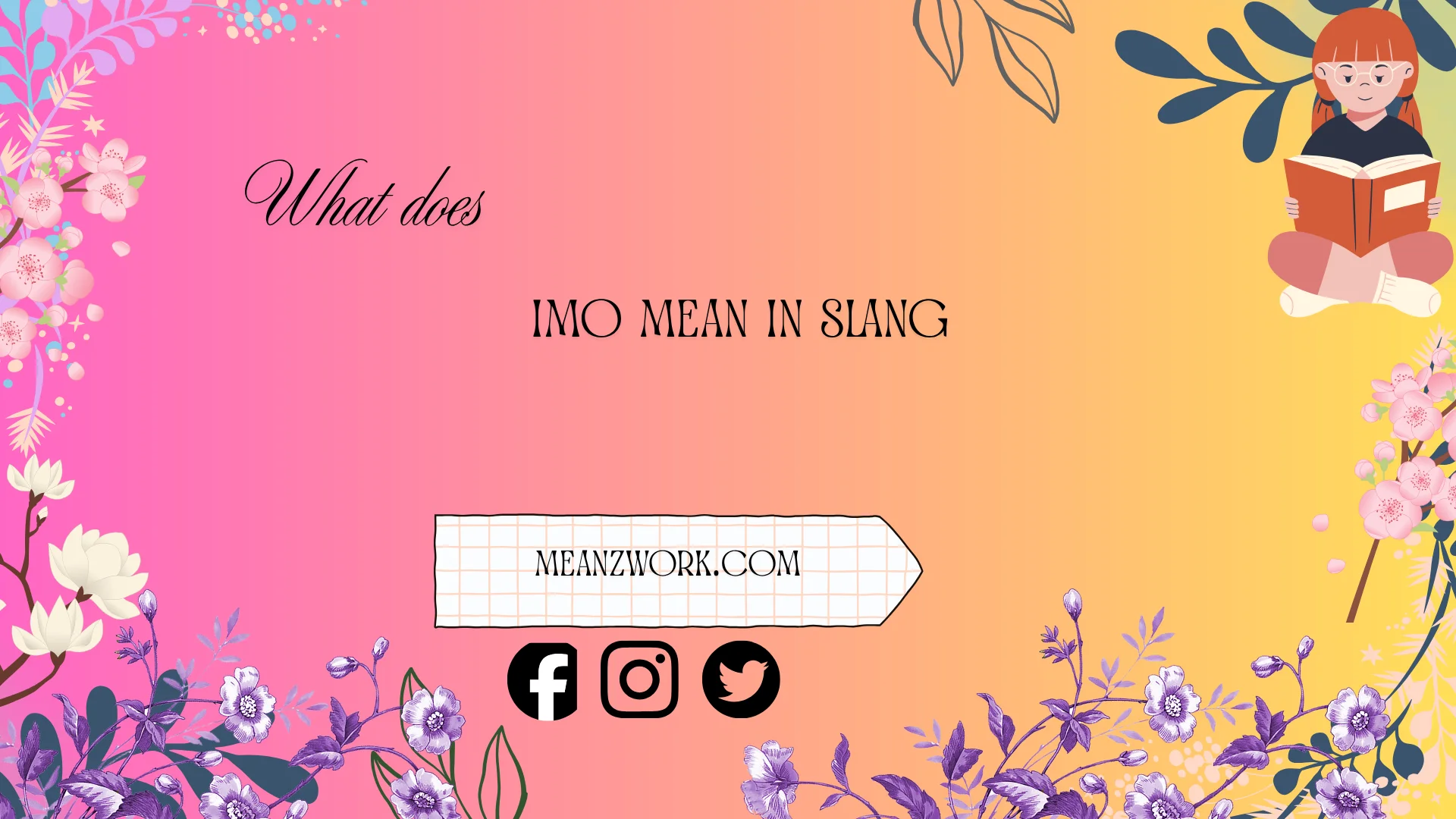 what does imo mean in slang
