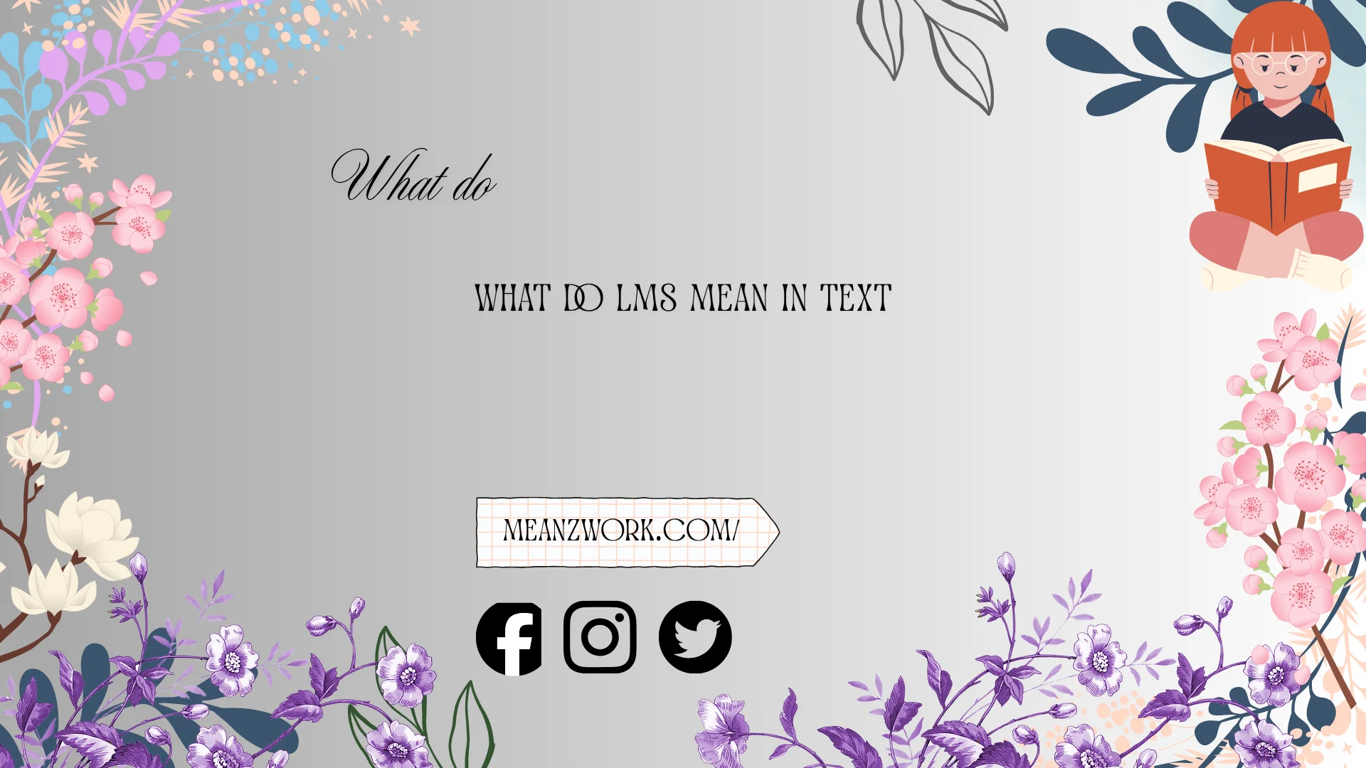 what do lms mean in text