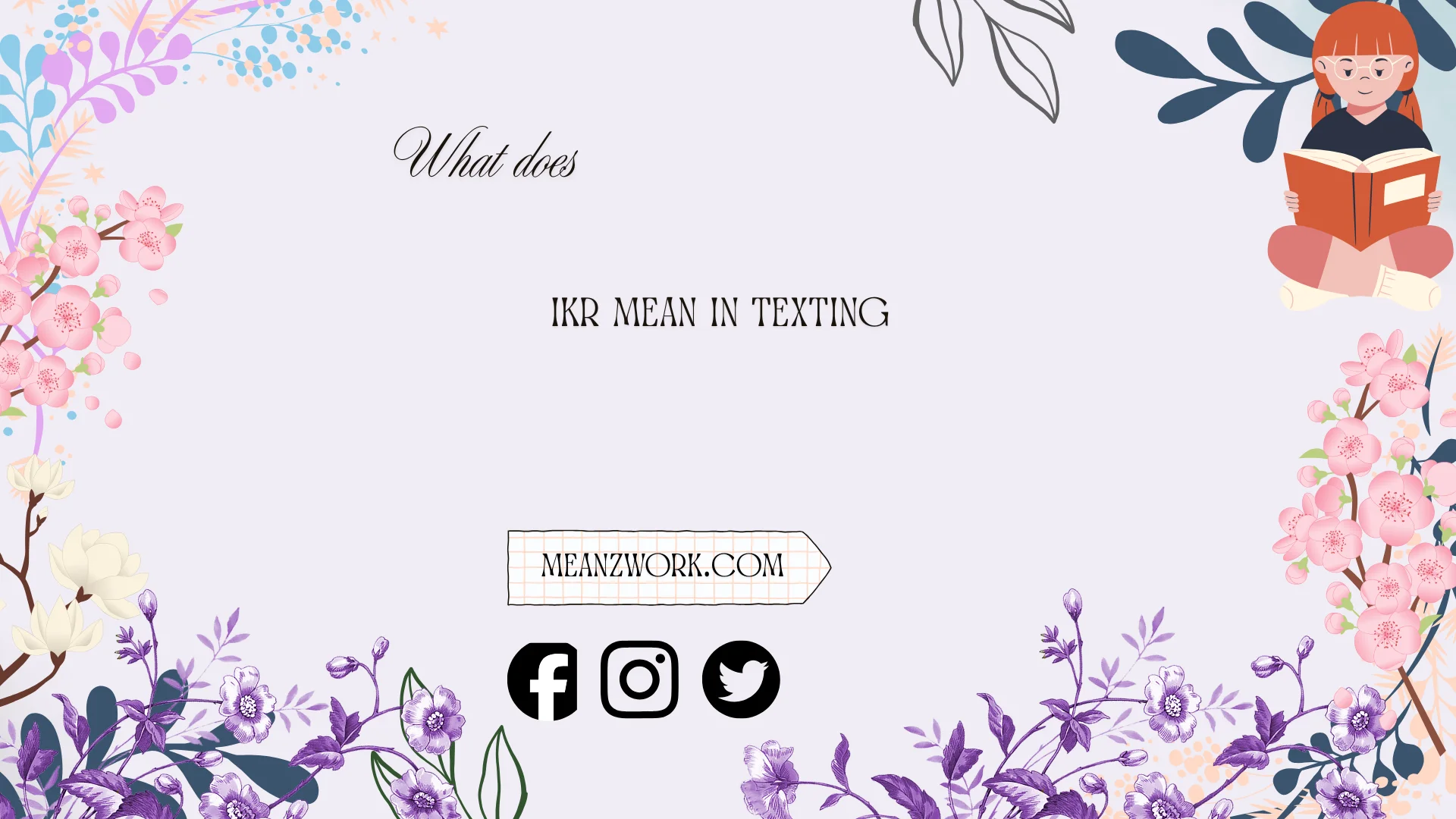 what does ikr mean in texting
