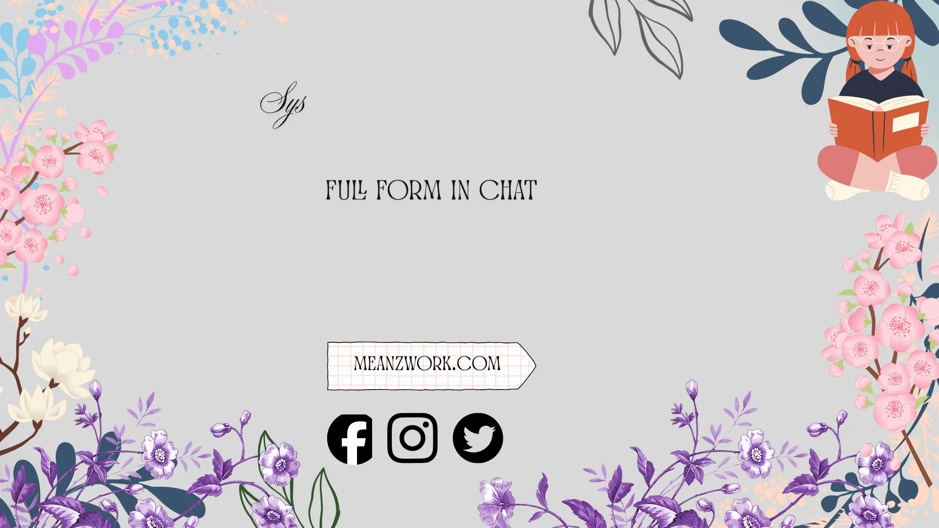 sys full form in chat