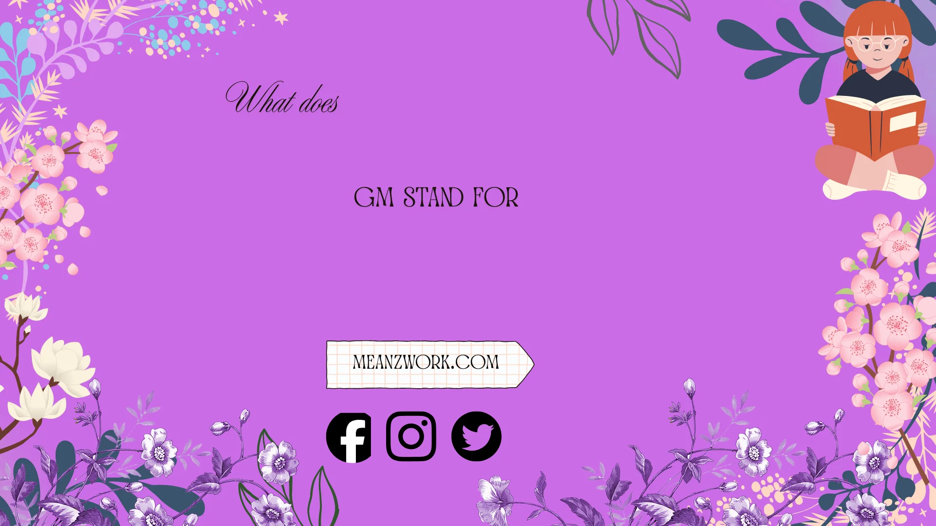 what does gm stand for