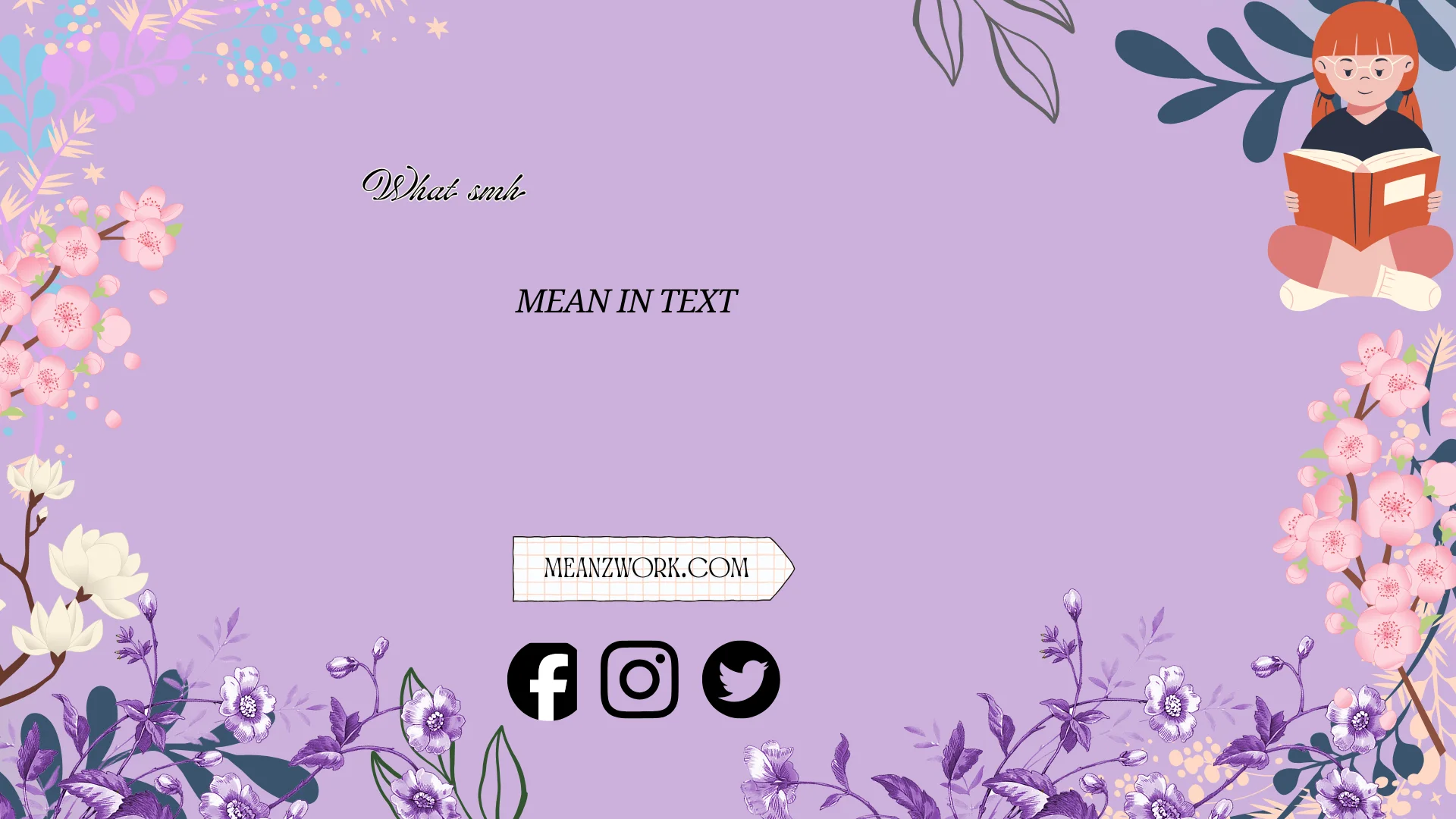 what smh mean in text