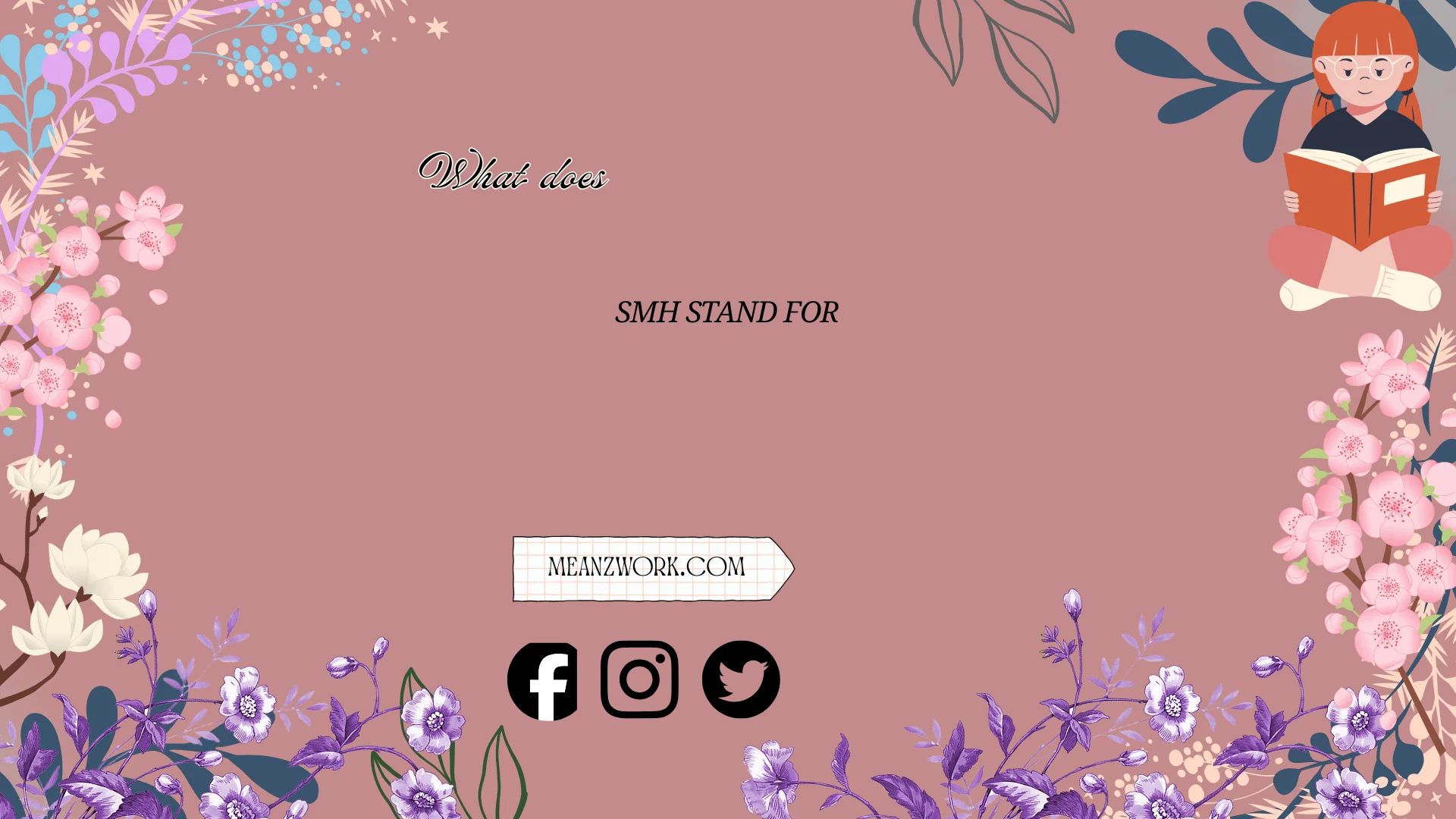 what does smh stand for