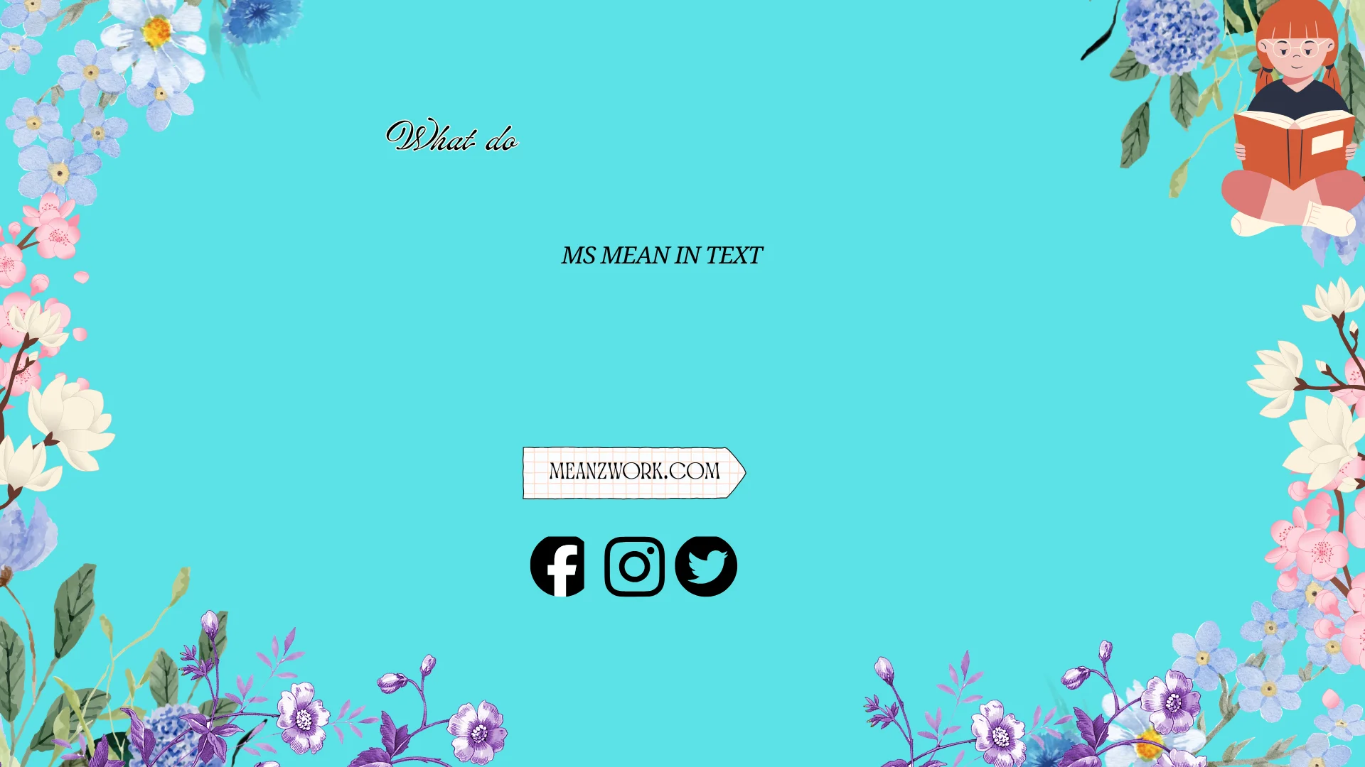 what does ms mean in text