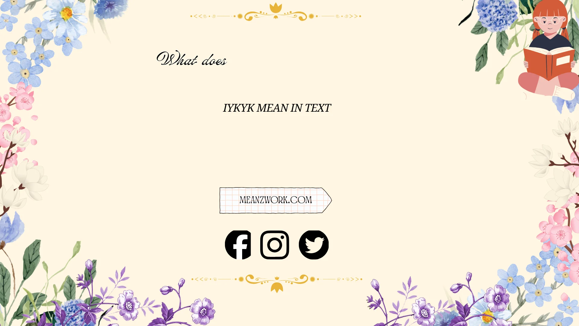 what does iykyk mean in text