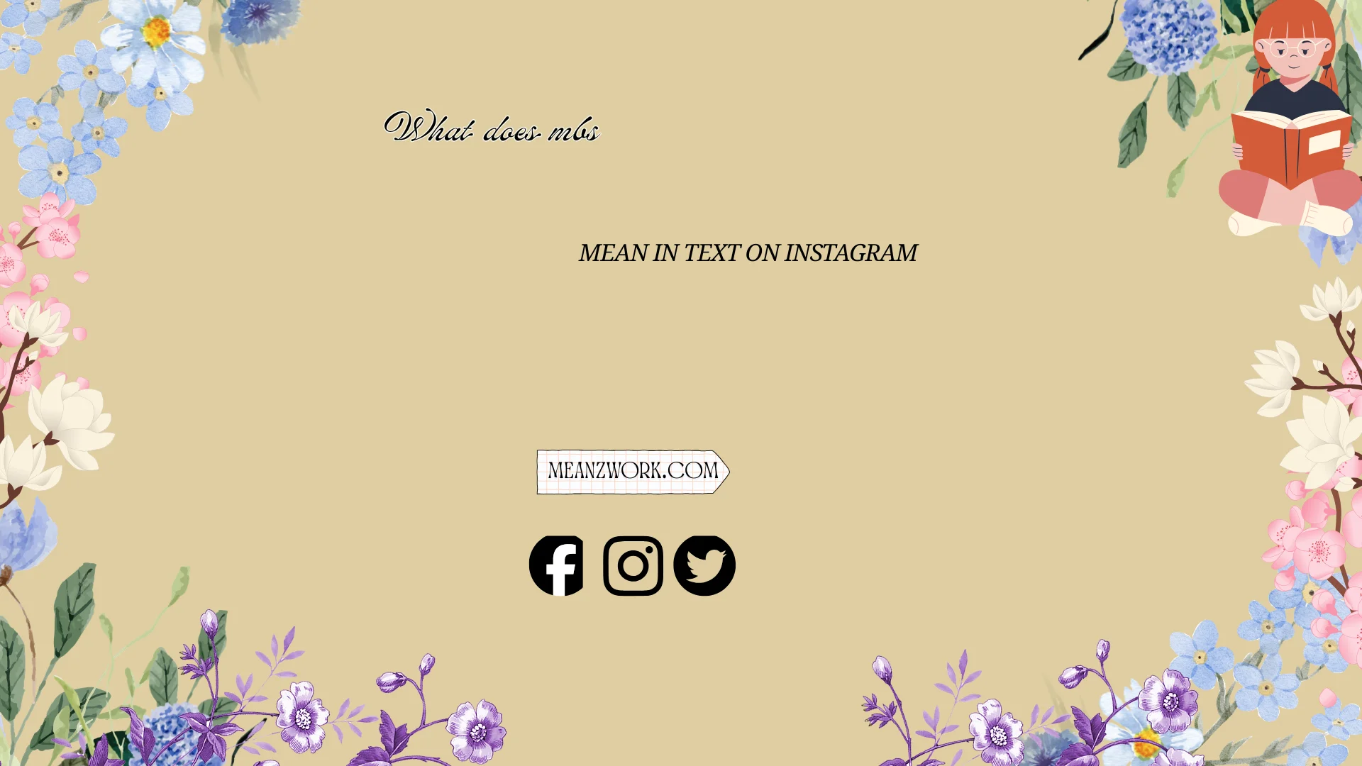 what does mbs mean in text on instagram